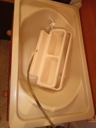 Cómoda-Bañera de bebe