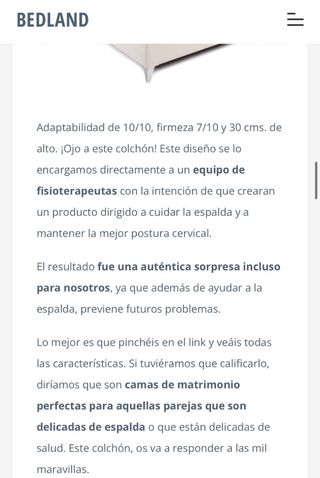 Cama completa 180 x 200.