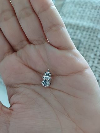 Charm biberon plata