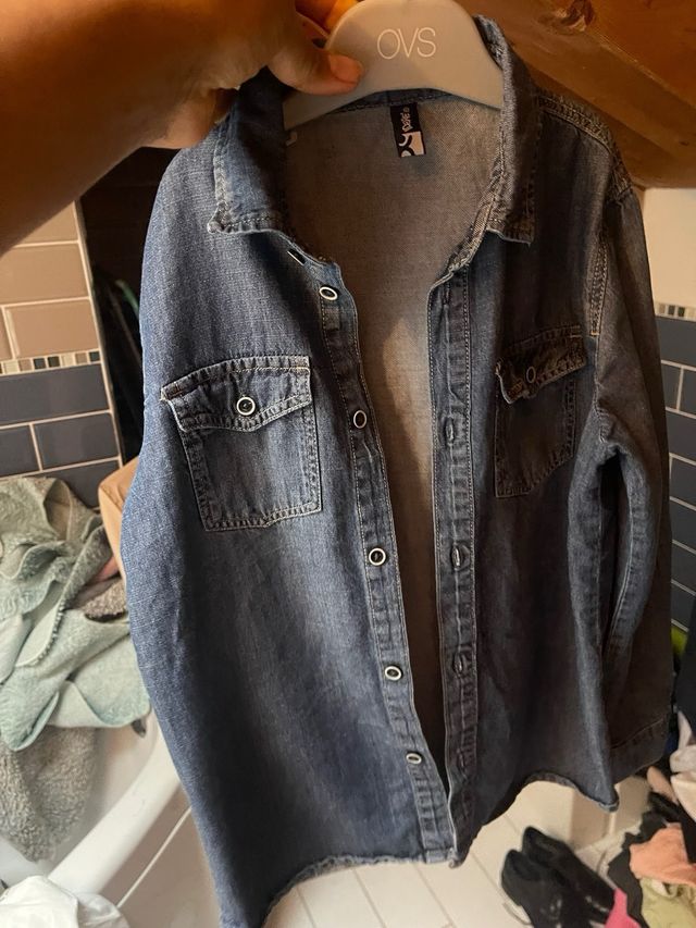 Camicia jeans bambino