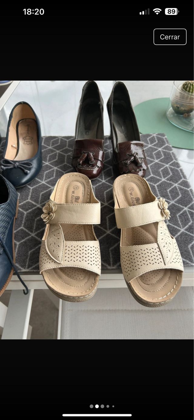 Lote de zapatos mujer