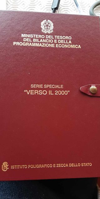 Serie Speciale argento "VERSO IL 2000"