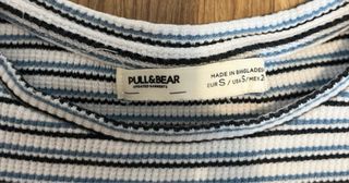 Camiseta Rayas Pull and Bear