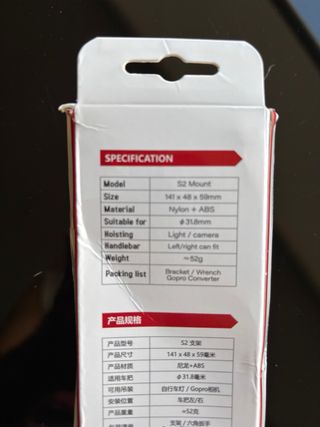 Soporte tipo Garmin/Sram.