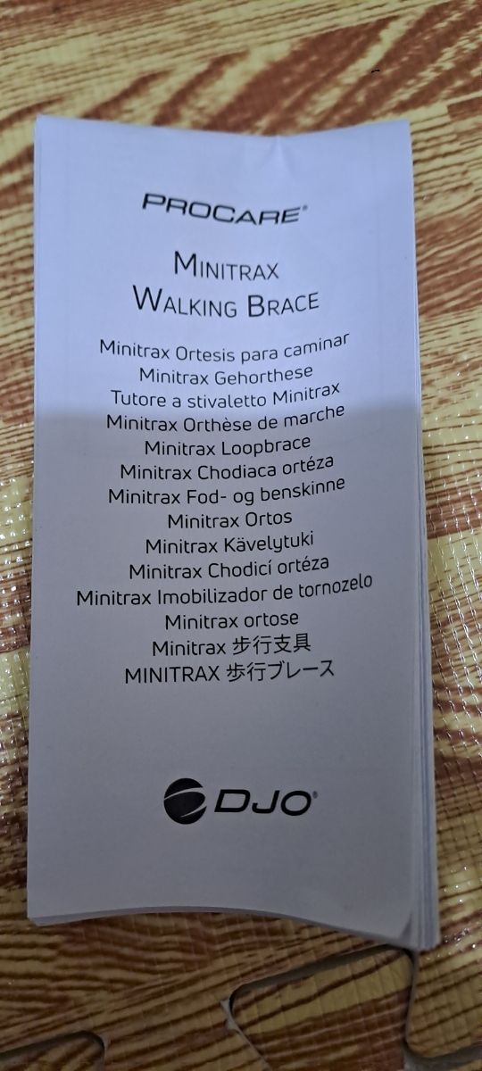 Tutore procare minitrax 29-33