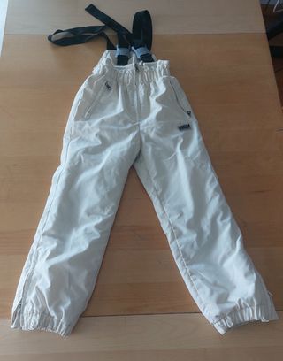 Pantalón de nieve infantil con tirantes