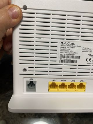 Modem Router Wireless VDSL 2