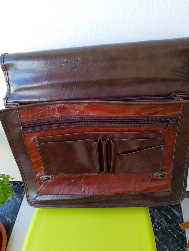 Maletín de piel Marc Chantal