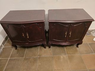 COMODINO ANTICO IN LEGNO