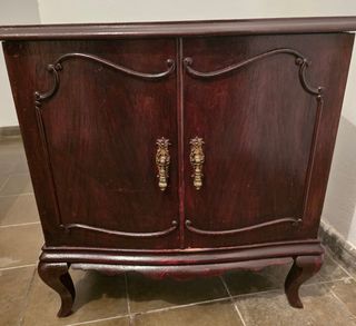 COMODINO ANTICO IN LEGNO