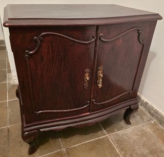 COMODINO ANTICO IN LEGNO