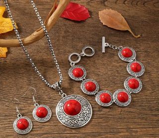 Conjunto plata 925