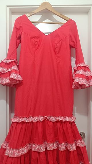 Traje de flamenca 