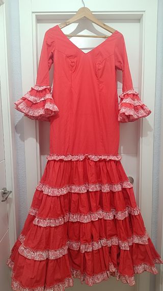 Traje de flamenca 