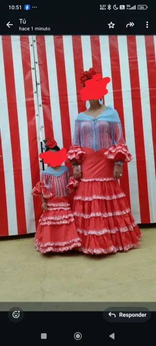 Traje de flamenca