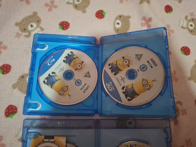 GRU MI VILLANO BLURAY FAVORITO 1 E 2 - 2D E 3D