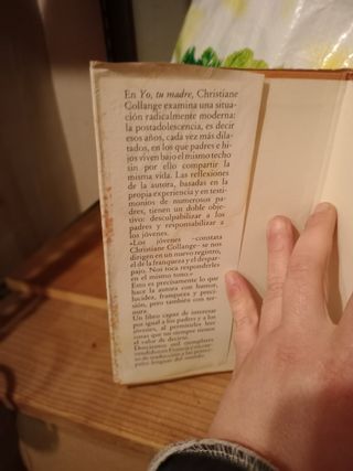 Libro Yo,tu madre de Cristiane Collange