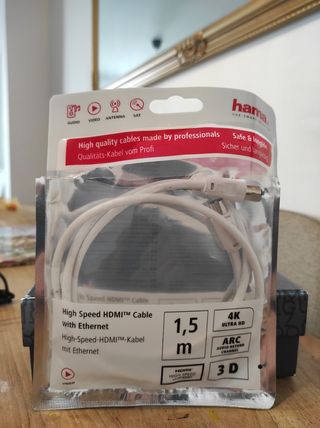 Cable HDMI alta velocidad con Ethernet 
