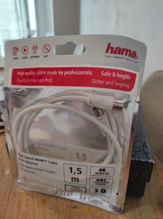 Cable HDMI alta velocidad con Ethernet 