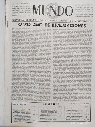 Revista Mundo de Política 1950