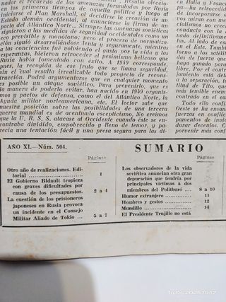 Revista Mundo de Política 1950