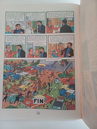 Tintin. Stock de Coque