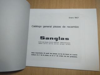 manual despiece sangla 400 T