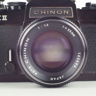 CHINON  CX II   +   50mm  f / 1.4 