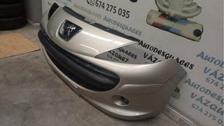 Defensa delantero con nieblas Peugeot 207 07 crema
