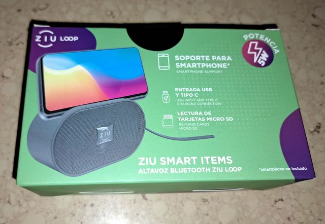 Altavoz Bluetooth Ziu Loop