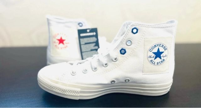 Converse All Star Elétrico Branco 44