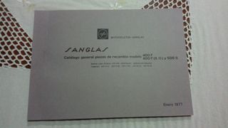 manual despiece sanglas 400F 500S