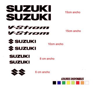 PEGATINAS SUZUKI VSTROM