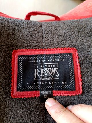 Parka cuero búfalo Redskins XL Medidas