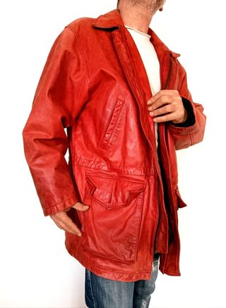 Parka cuero búfalo Redskins XL Medidas