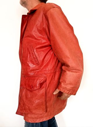 Parka cuero búfalo Redskins XL Medidas