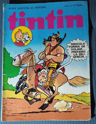 Pack de comics "TINTIN" 1 y 17
