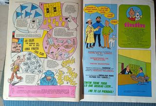 Pack de comics "TINTIN" 1 y 17