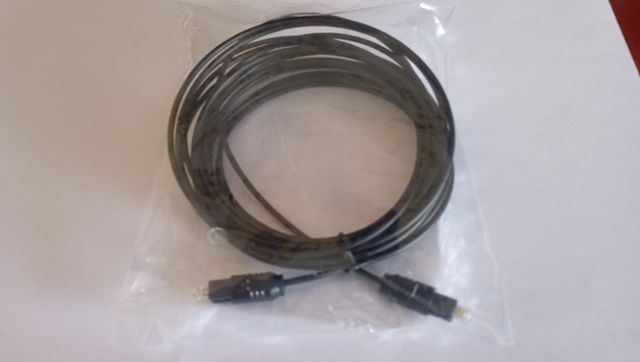 Cable audio óptico digital 5 mt.