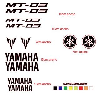 PEGATINAS YAMAHA MT-03
