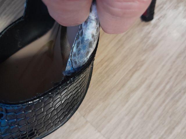 Zapato tacon alto talla 37. Marca Couple