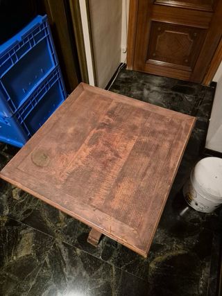 Mesa vintage madera antigua