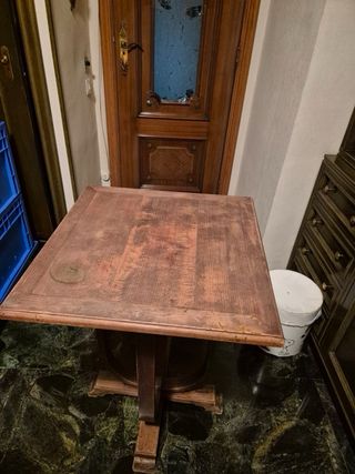 Mesa vintage madera antigua