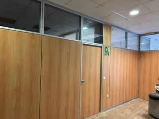 Modulos Oficina madera y ventanales