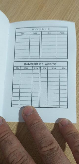libro instrucciones moto pedal 50B