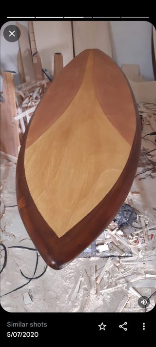 Prancha de surf decoração