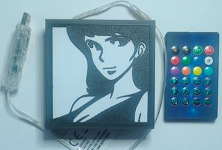 Lightbox Retroilluminata 3DPrint – Fujiko Mine