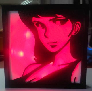 Lightbox Retroilluminata 3DPrint – Fujiko Mine