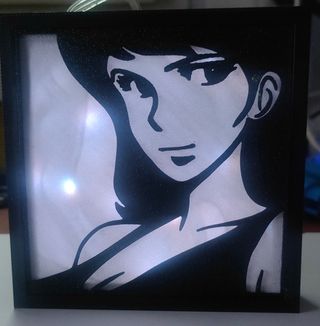 Lightbox Retroilluminata 3DPrint – Fujiko Mine