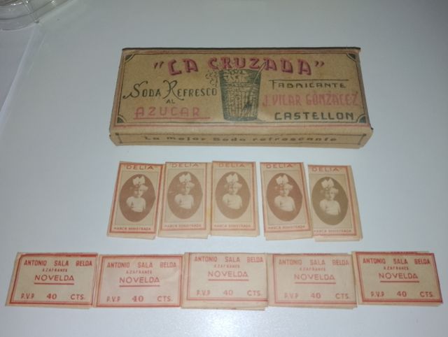 LOTE MUY VINTAGE AZAFRÁN Y SODA